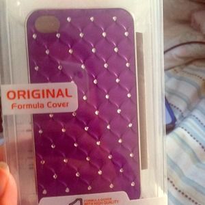 ❌SOLD❌Purple Diamond IPhone 4/4s Case