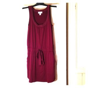SOLD!! Ann Taylor Loft plum dress XS/S
