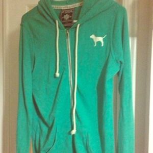 ❌❌❌❌❌sold❌❌❌❌❌Victoria's Secret sweatshirt zip up