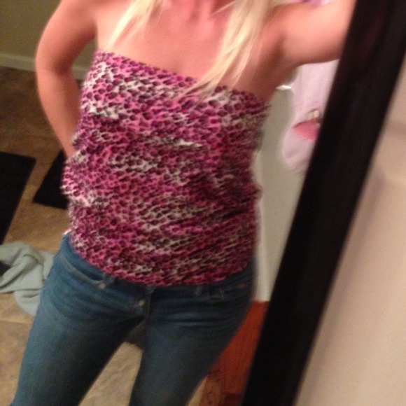 SOLD❤️Bundled❤NWT Pink leopard print skirt - Picture 2 of 4