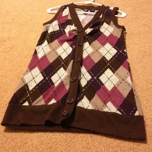 Preppy sweater dress