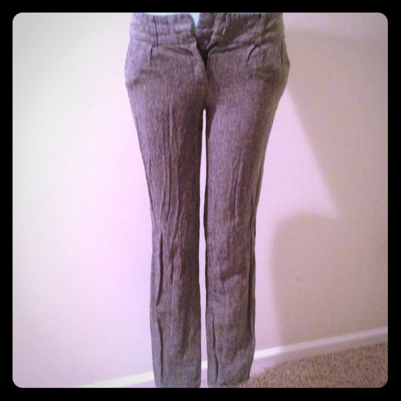Gray slacks