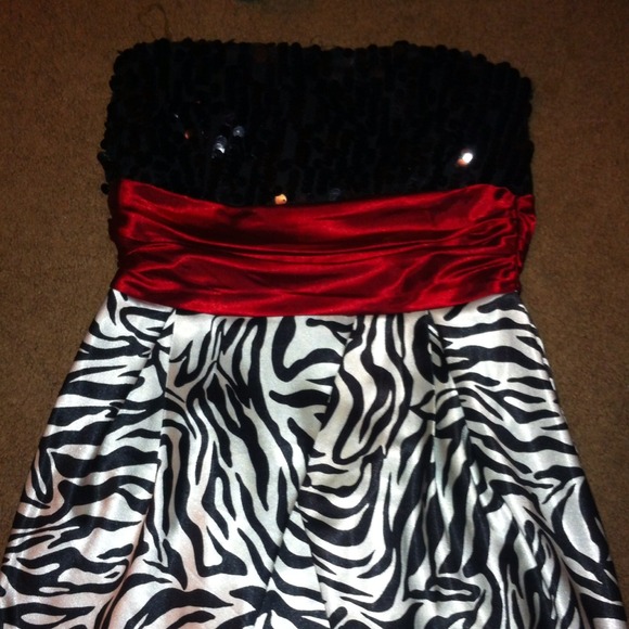 A formal dress