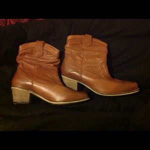 Aldo Western Ankle Boots
