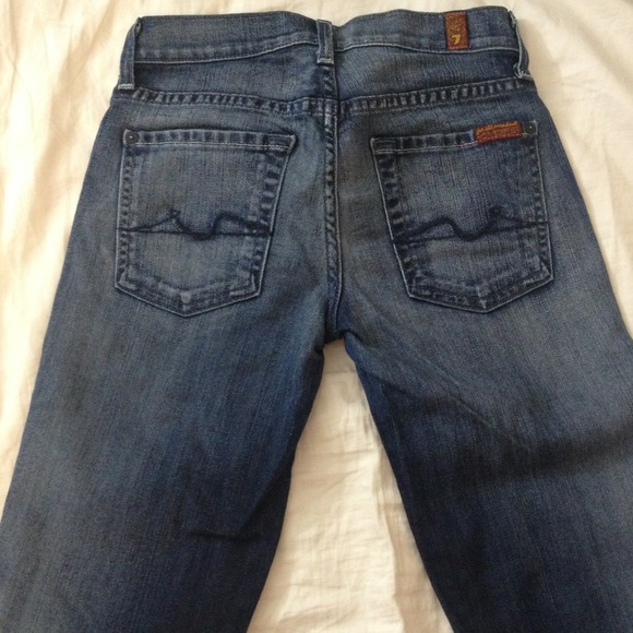 7 For All Mankind Roxanne Skinny Jeans Size 24