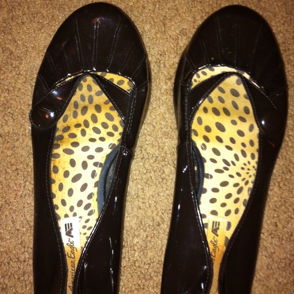Brown American eagle flats
