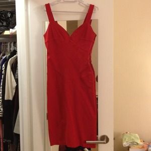 DVF fitted Ponte dress