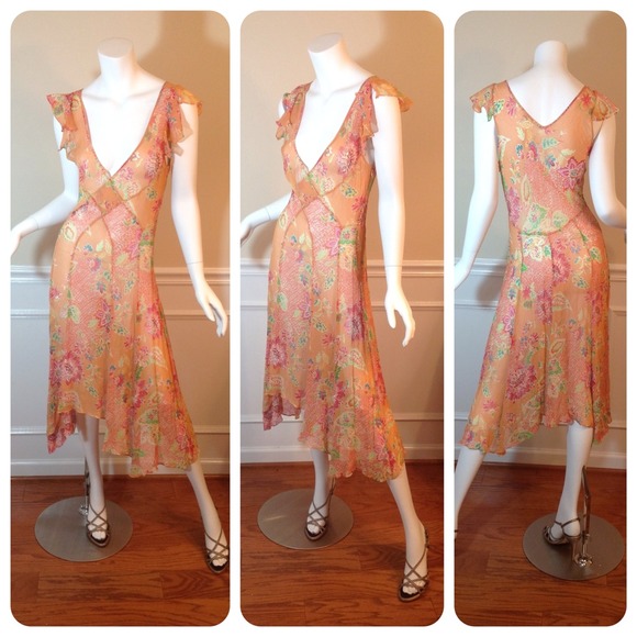 🎯SOLD🎯Reba Sheer Summer Frock - Picture 3 of 3