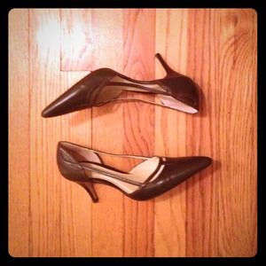 Brown Ann Taylor Heels