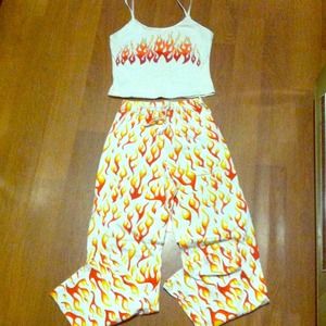 Hot Flames pajamas