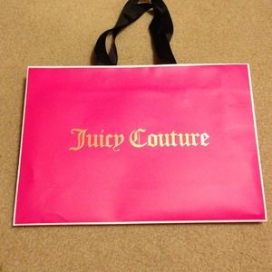 Juicy Couture shopping bag
