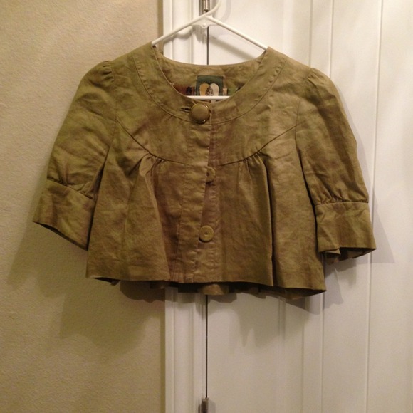 XXI Green Short Jacket sz S