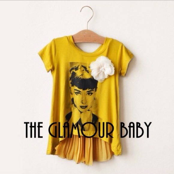 Little girls Hepburn tee 2T-8 dress tutu