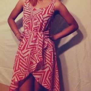 Tribal Hi-Lo Dress 😍😍!