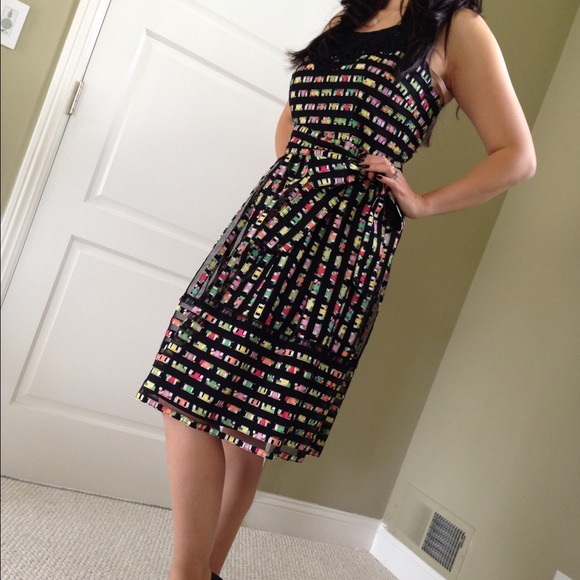 Cynthia Steffe Playful Cocktail Dress!