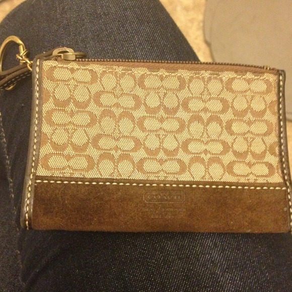 Used Authentic Coach Coin Wallet