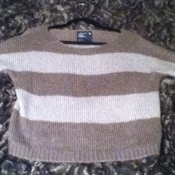 Blue and grey sweater