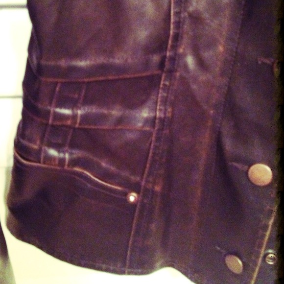 🎀Faux Leather Jacket - Picture 2 of 4