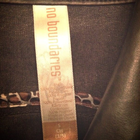 🎀Faux Leather Jacket - Picture 4 of 4