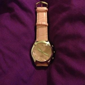 Light pink really pretty watch