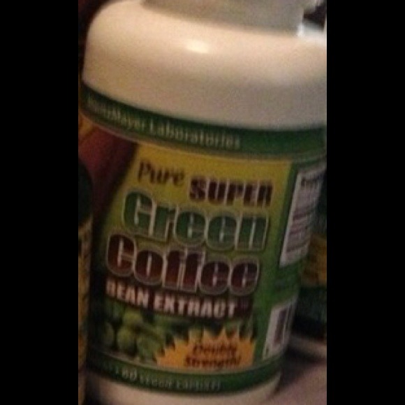 One bottle of green coffee