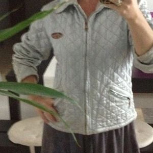 Silver jacket 100%cotton