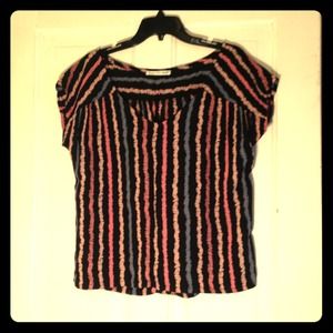 SOLD!! Striped cotton top size M