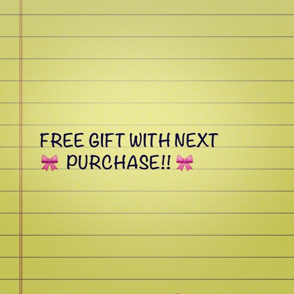 Next buyer will receive a free gift! 👍
