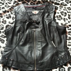 Harley Davidson Leather Vest