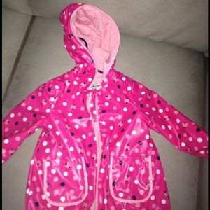 💜On hold💜Ladybug toddler rain coat