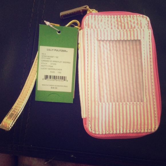 Lilly Pulitzer ID Wristlet NWT