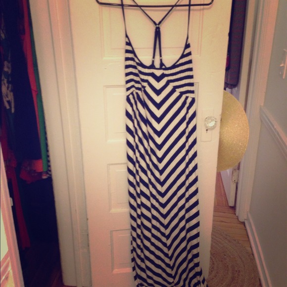 🚫TRADED🚫Anthropologie Striped Maxi Dress