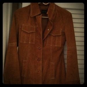 $$Reduced$$ Suede Jacket