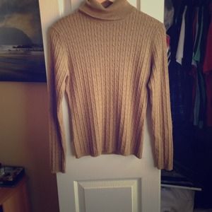 Brooks Brothers cable knit sweater