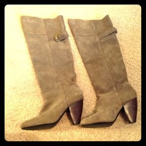 Sold!!! Perfect condition! Tall brown boots