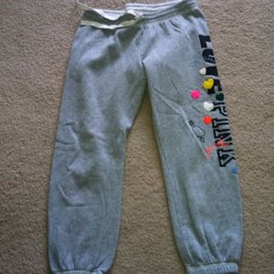 ♻Traded♻ VS pink crop sweats