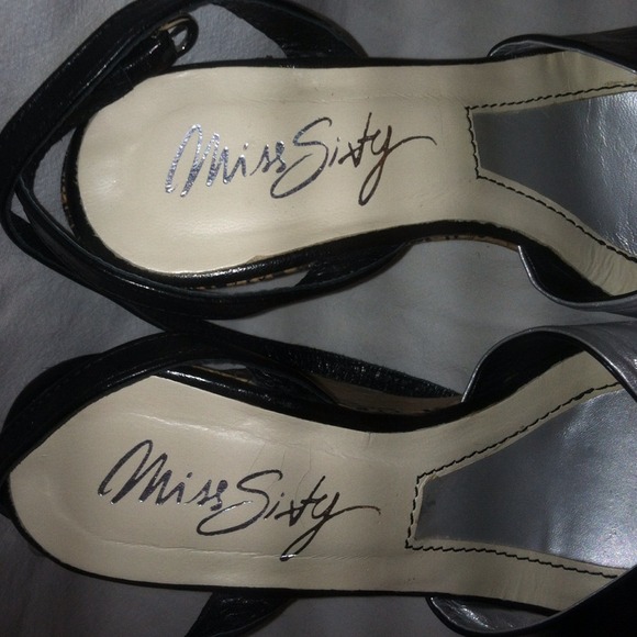 Miss Sixty platform wedge heels size 6 - Picture 4 of 4