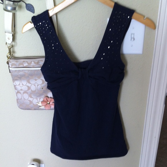Navy blue tank from Express. XS