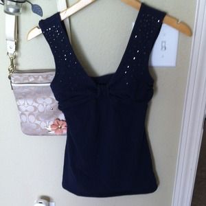 Navy blue tank from Express. XS