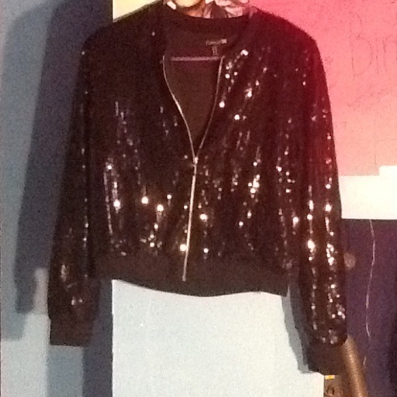 🚫RESERVED🚫Sequins Jacket & Lace Shirt Bundle
