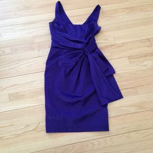 Maggy London Purple Cocktail Dress