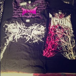 Set of 3 Tapout shirts ✅PayPal