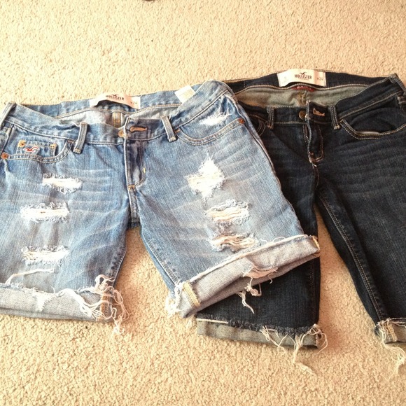 Bundle: Two Hollister Capri shorts
