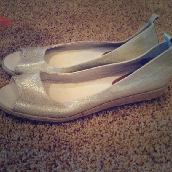 Cute silver sparkle shoes