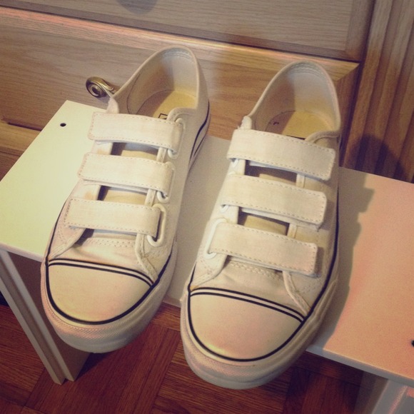 vans velcro beige vans velcro beige