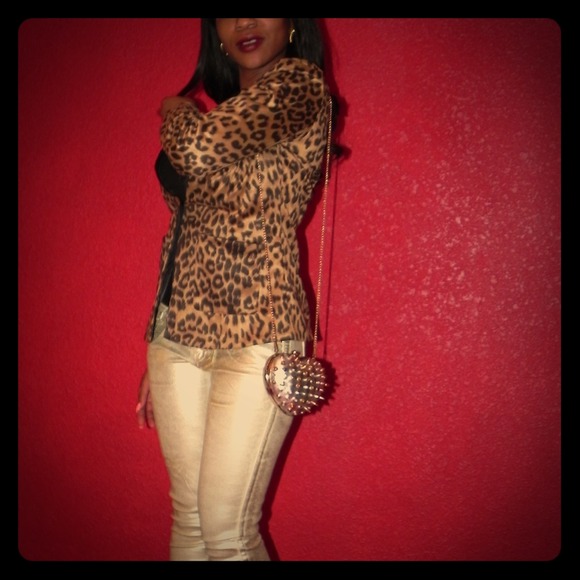 Leopard-Print Blazer