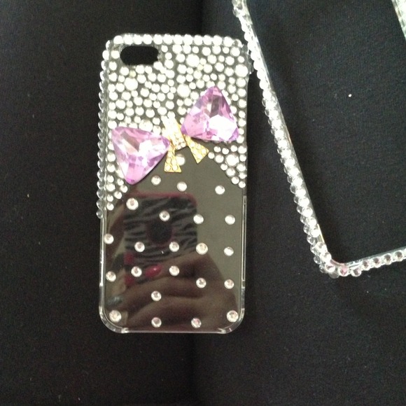 iphone 5 diamond bow case