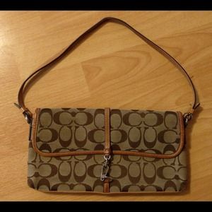 BUNDLE Coach Signature Clip Demi Flap purses (two)