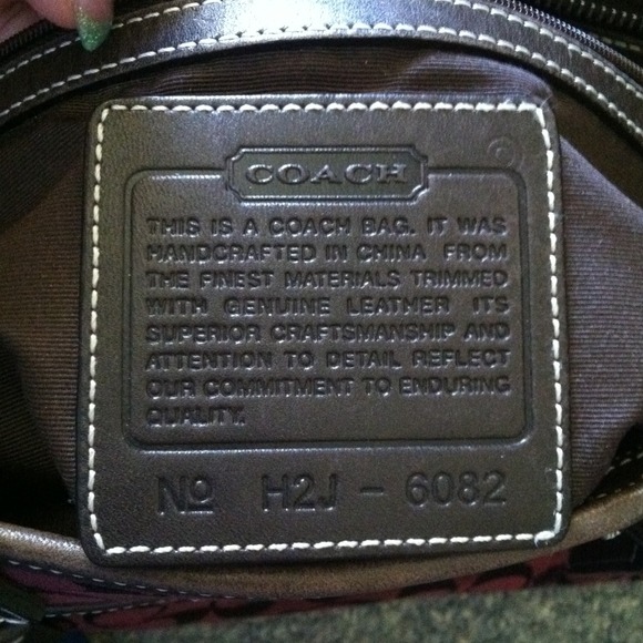 Authentic Coach Purse SOLD - Picture 2 of 4