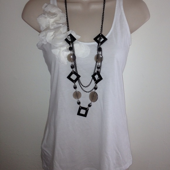 Presley Jersey Rose petals tops
